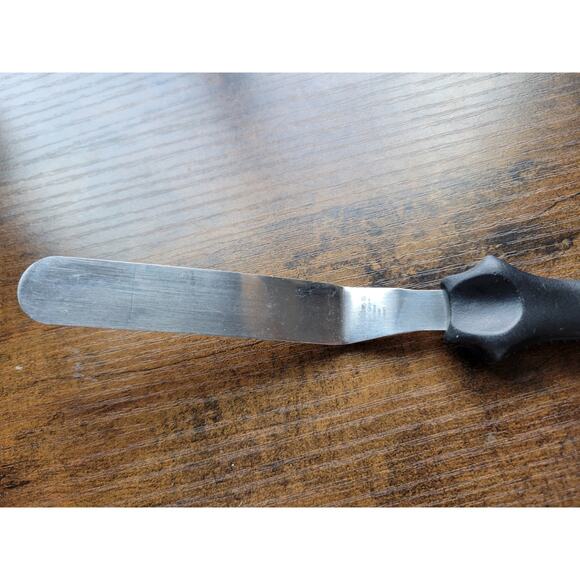 Vintage Wilton Comfort Grip Frosting Spatula - 9" - Black - Japan - Picture 2 of 8